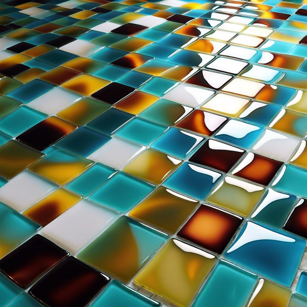 glass tile inlay