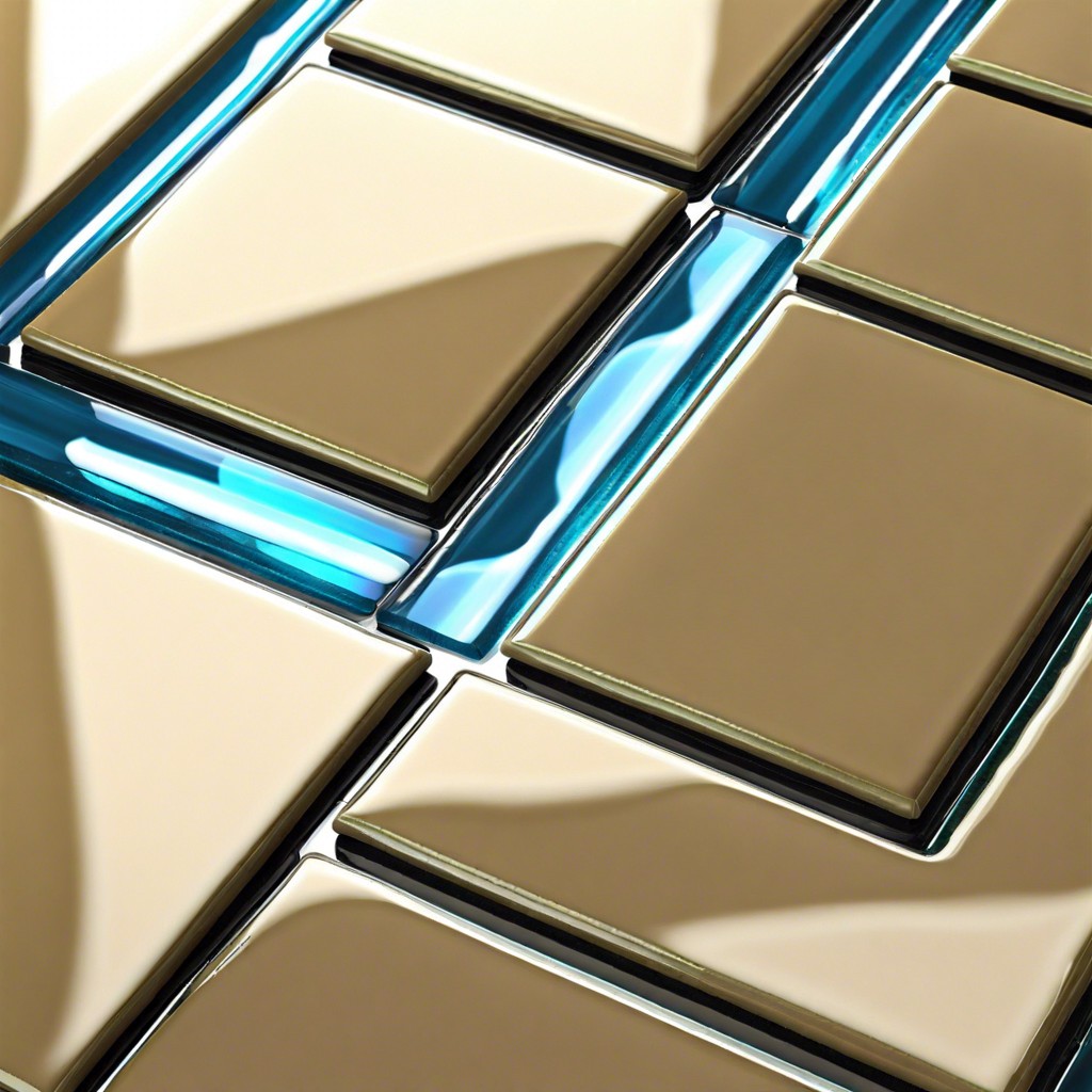 glass trim tiles