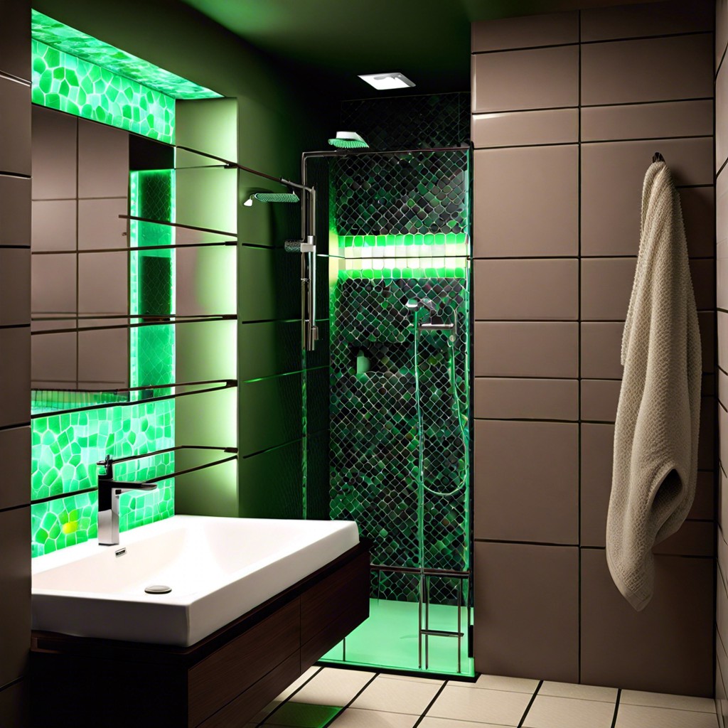 glow in the dark accent tiles