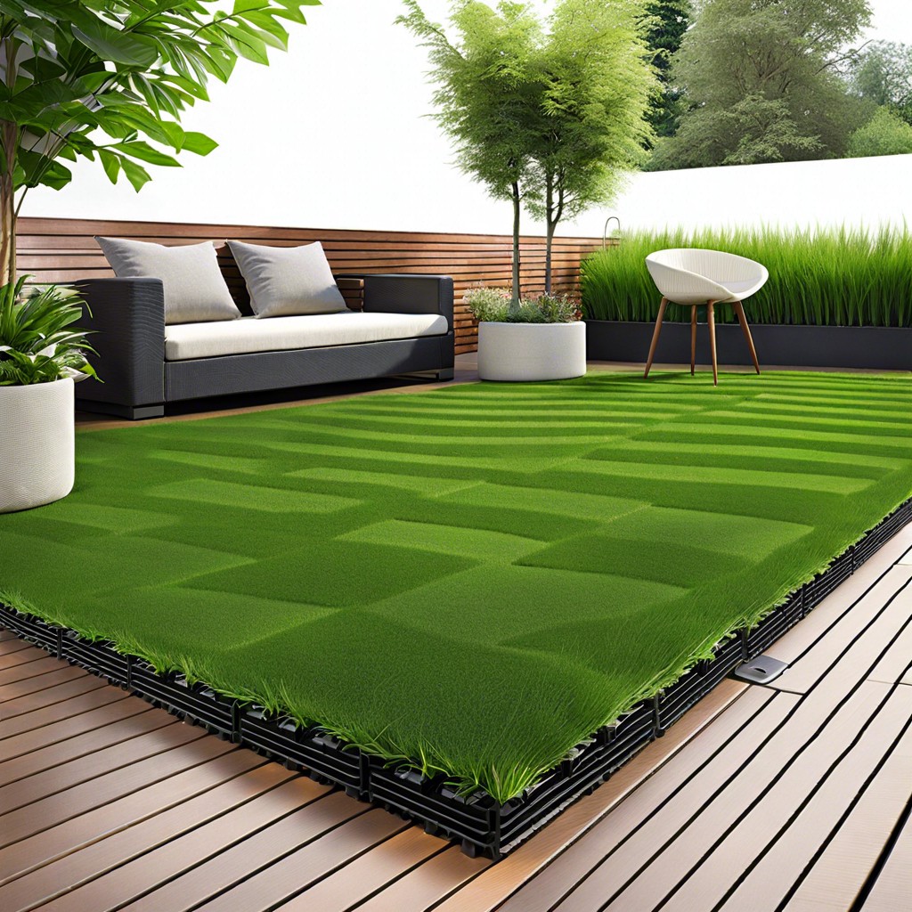 grass infill tiles