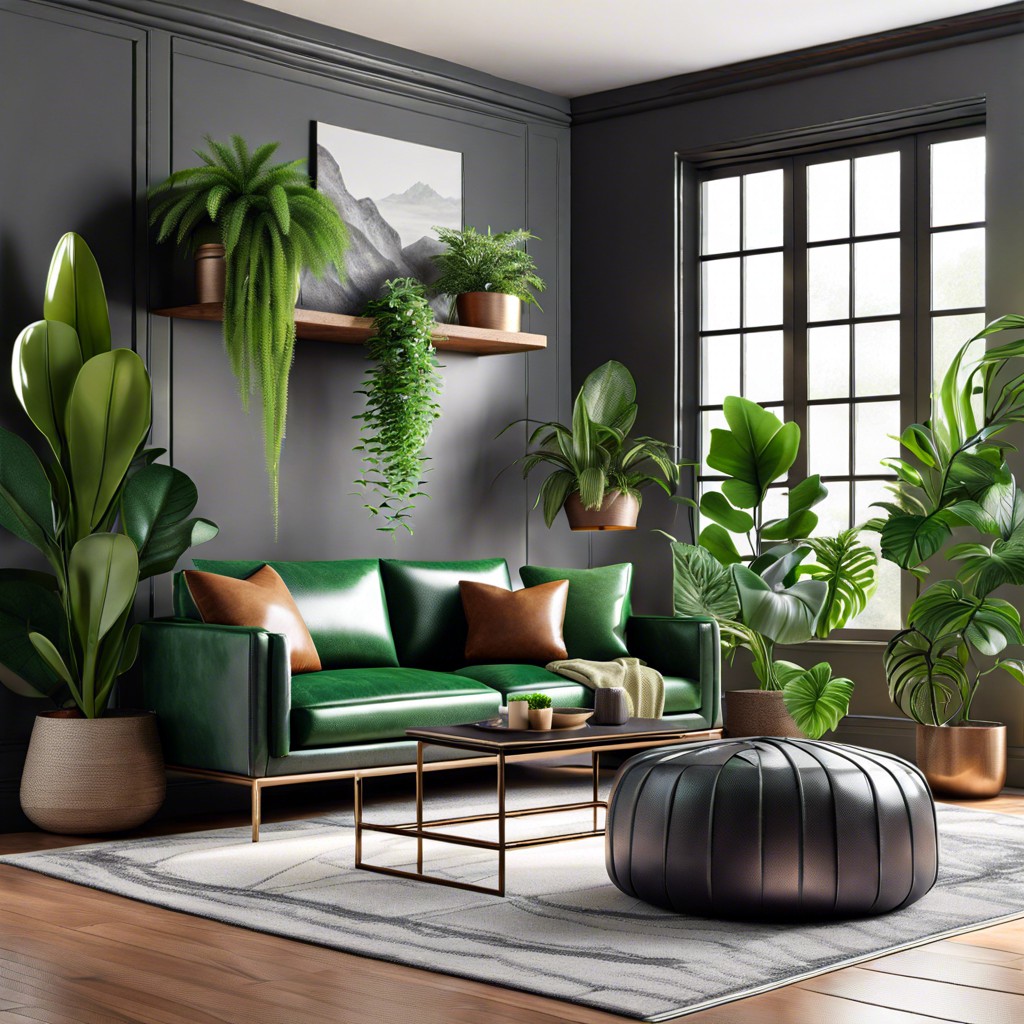 green indoor plants for a fresh touch