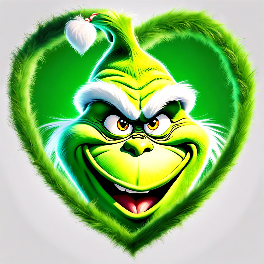 grinch with a growing heart