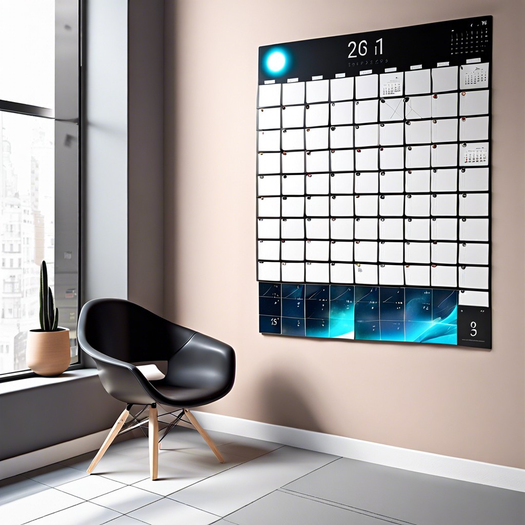 interactive wall calendar