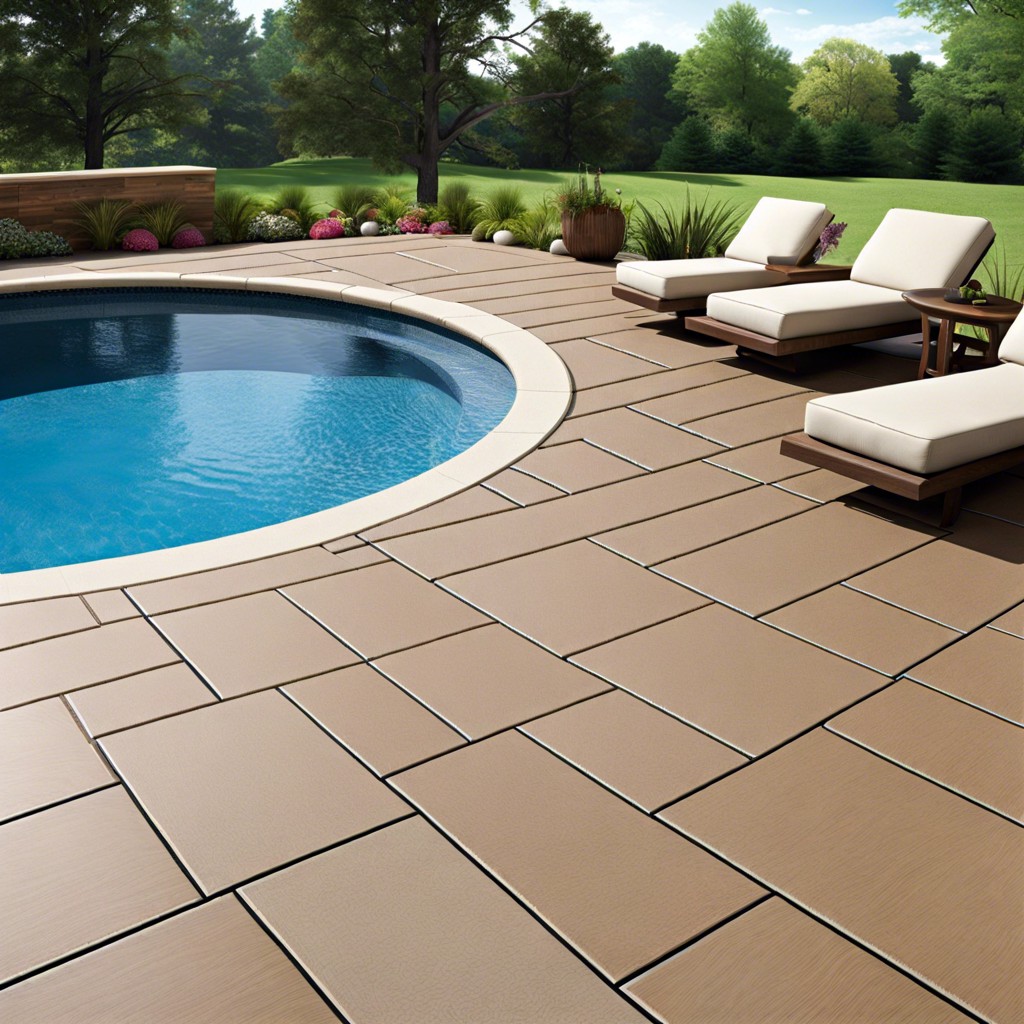 interlocking deck tiles for easy diy installation