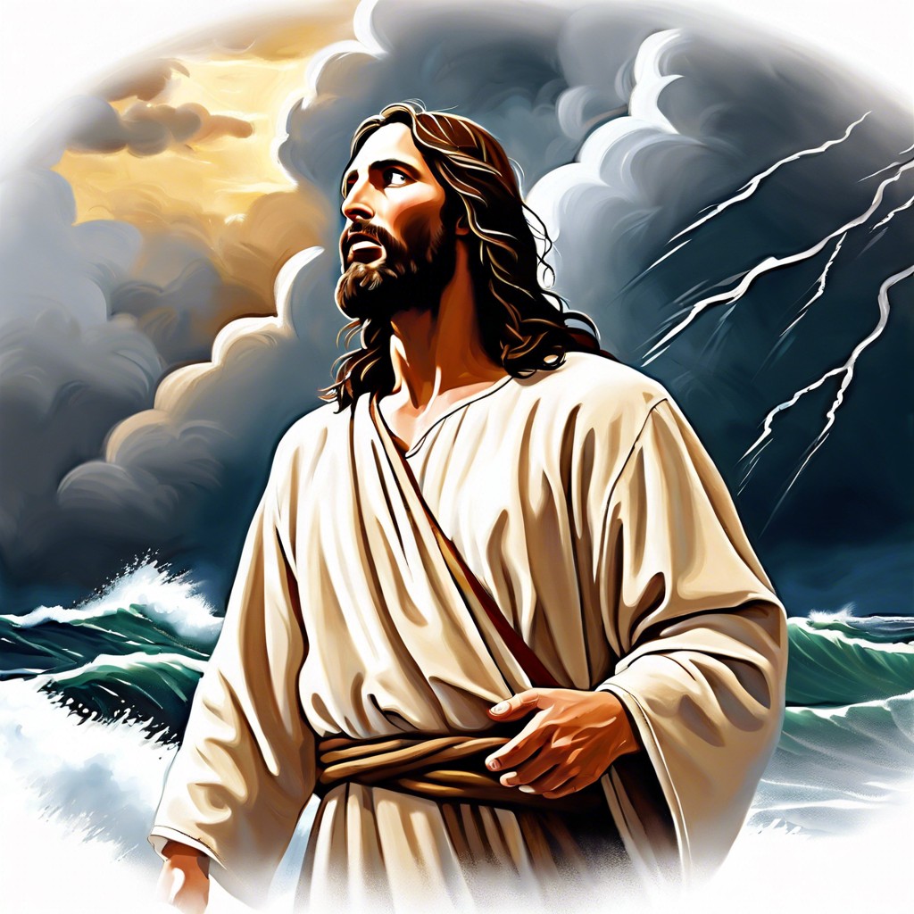 jesus calming the storm