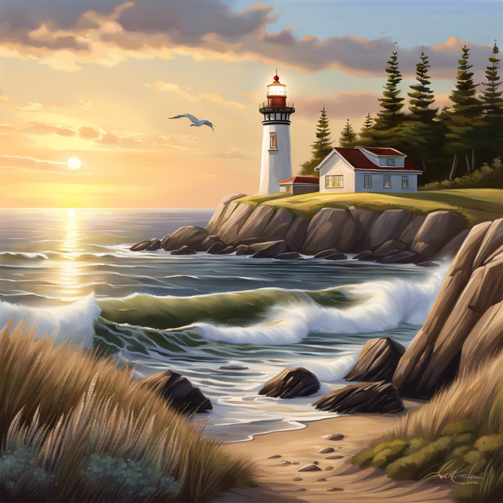 lighthouse view