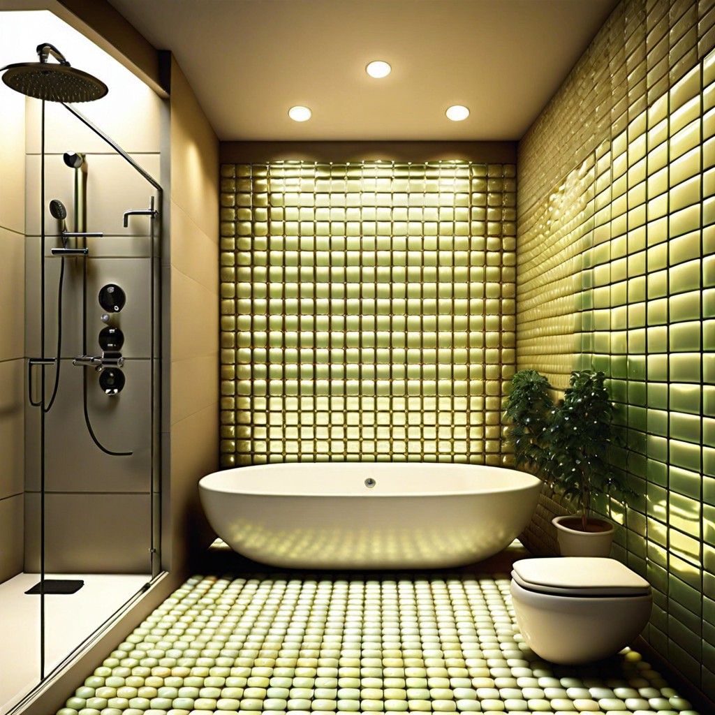 luminescent pearl tiles