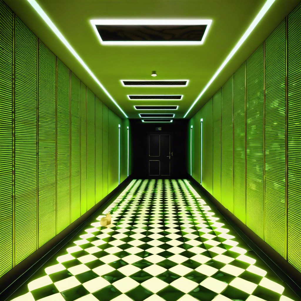 luminous glow in the dark tiles