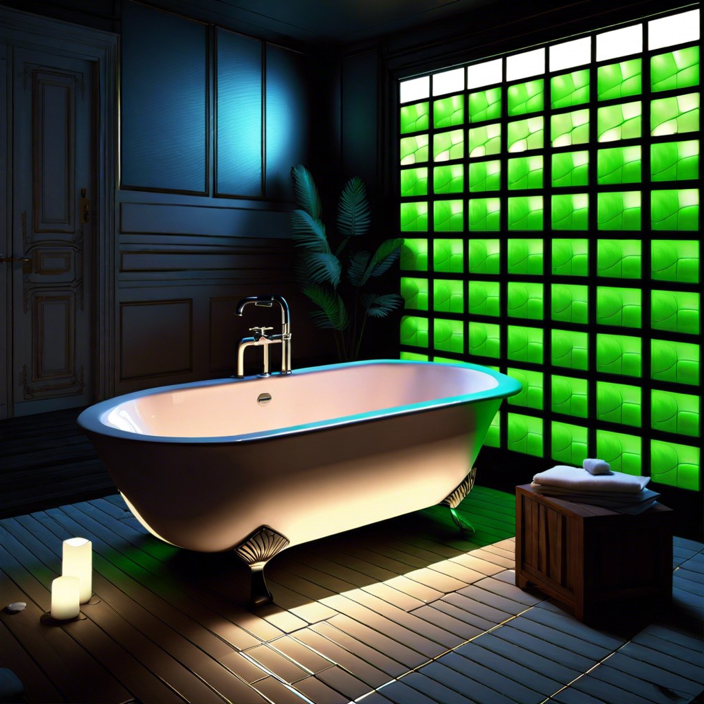 luminous glow in the dark tiles for effects