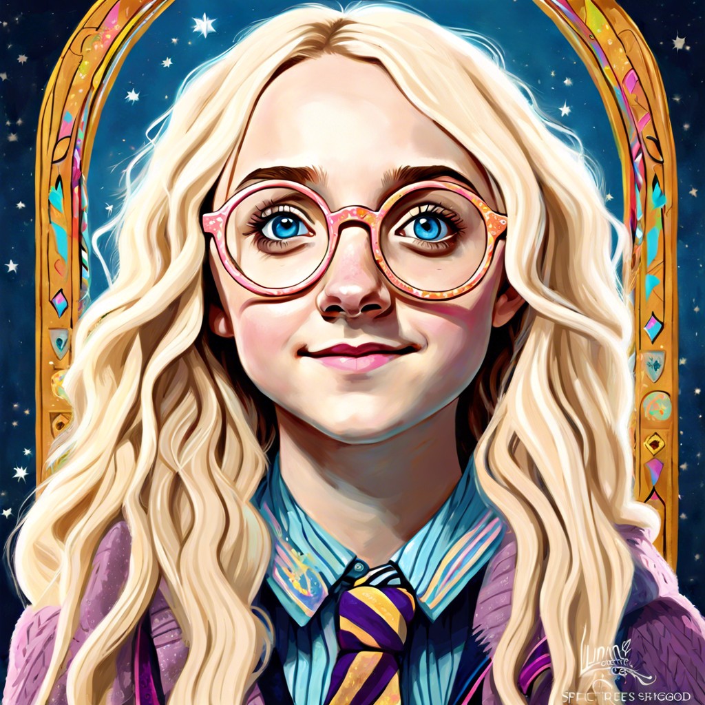 luna lovegood with her spectrespecs