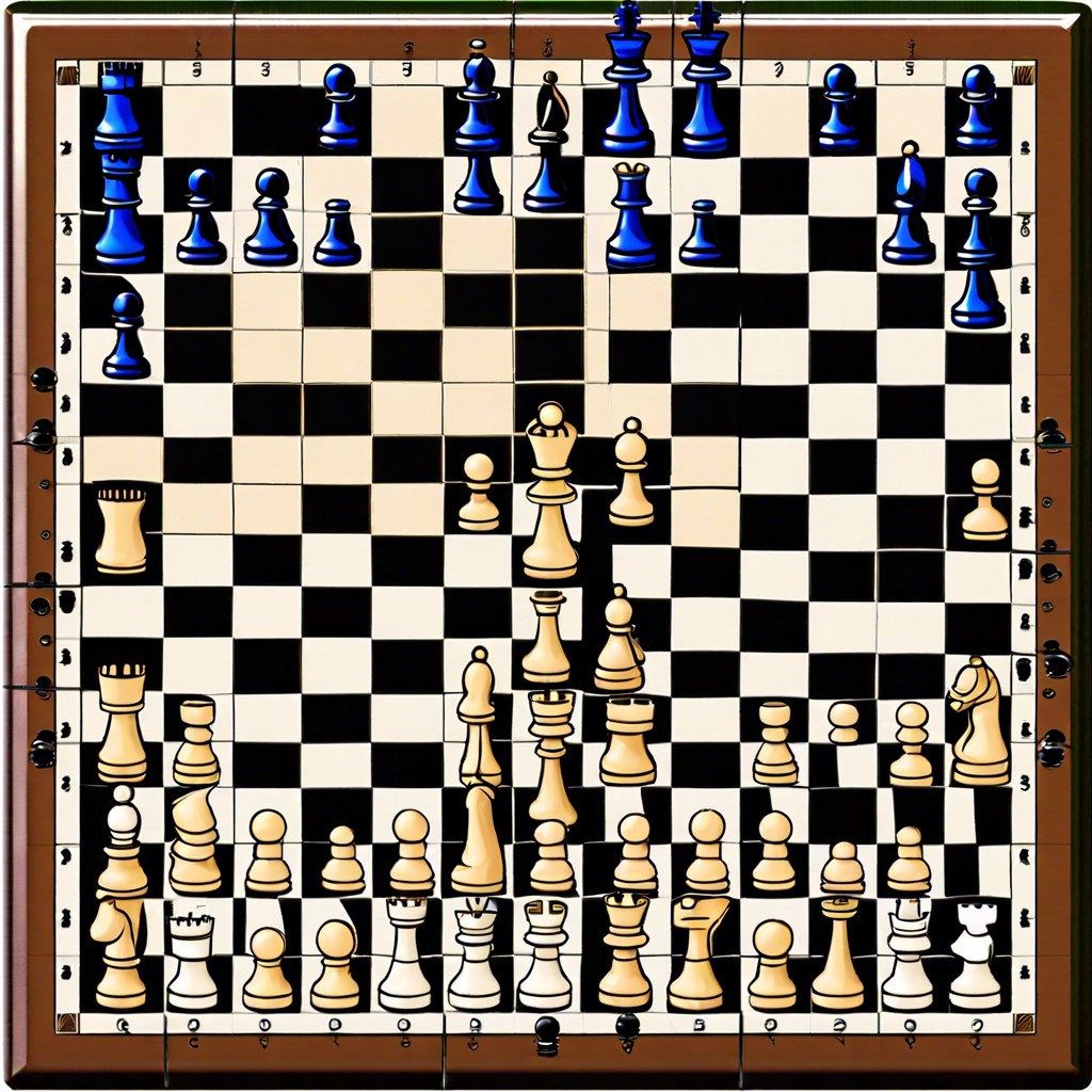 magnatile chess or checkers board