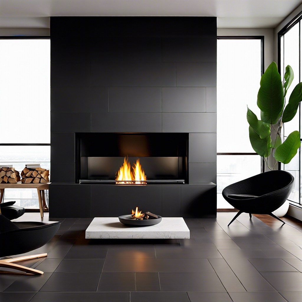 matte black ceramic sleek and contemporary black tiles with a matte finish for a minimalist vibe