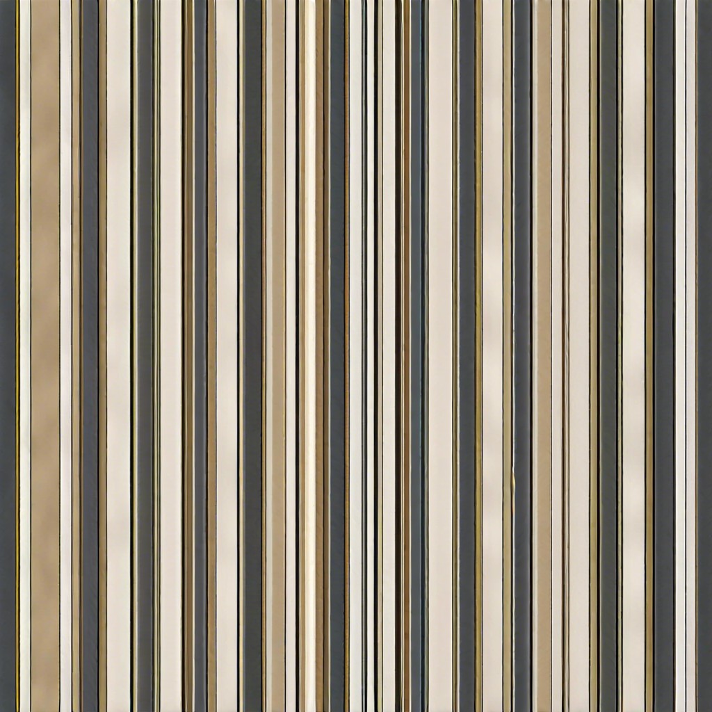 mixed width stripes