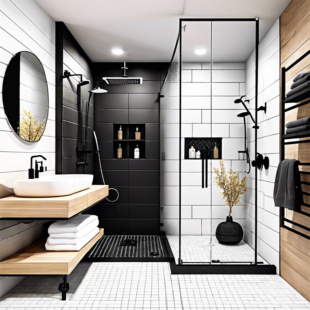 modern black fixtures