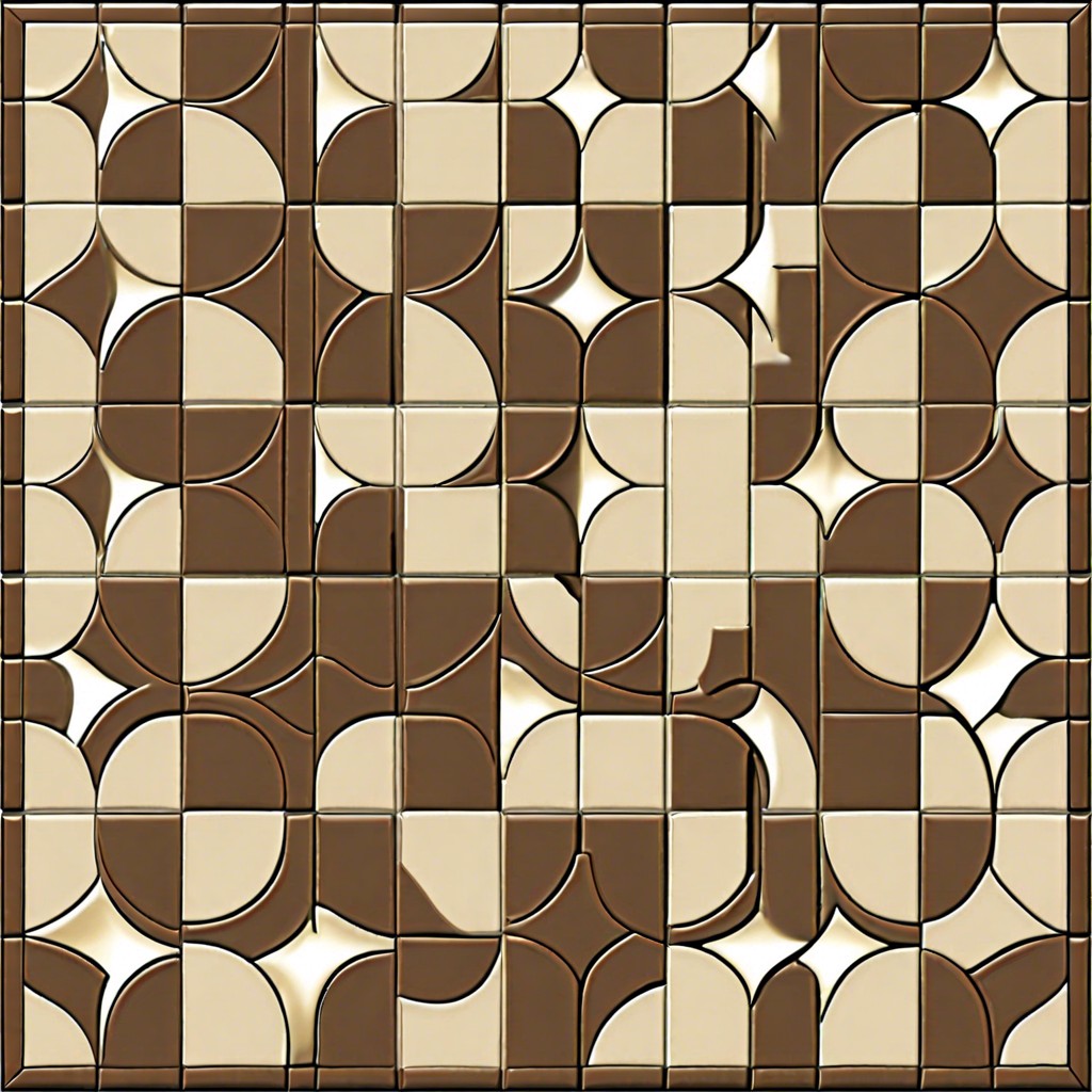 modular three tile pattern