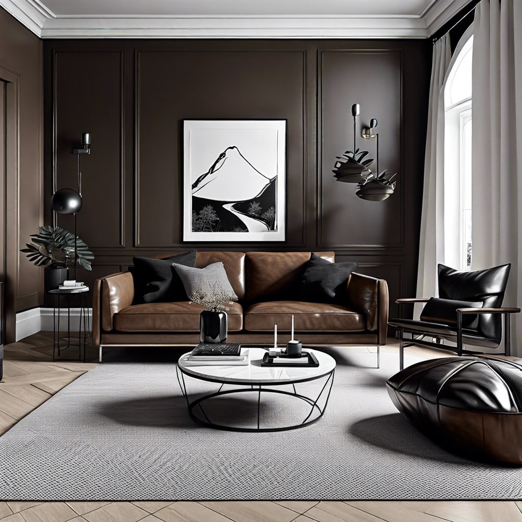 monochrome elegance black and white decor minimalistic accessories
