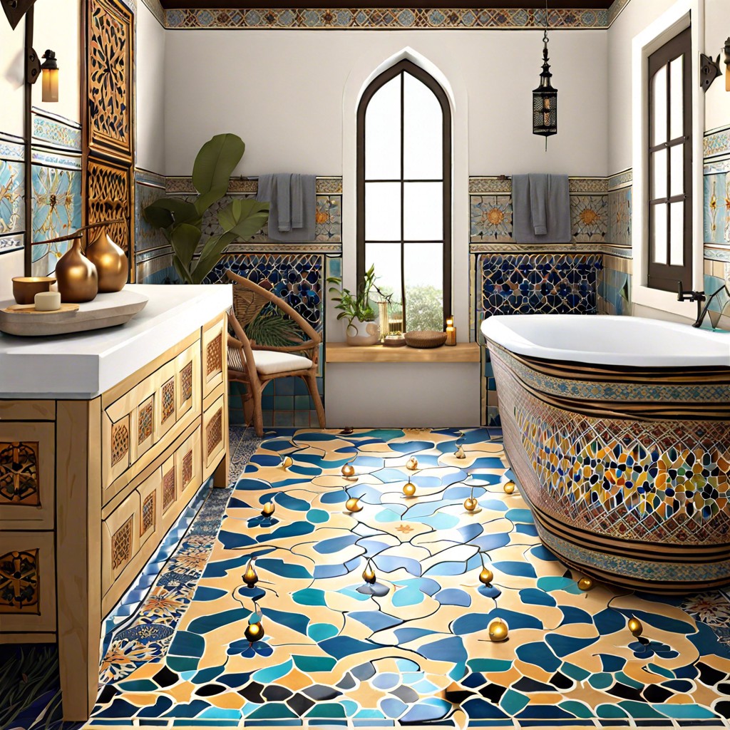 moroccan inspired tile