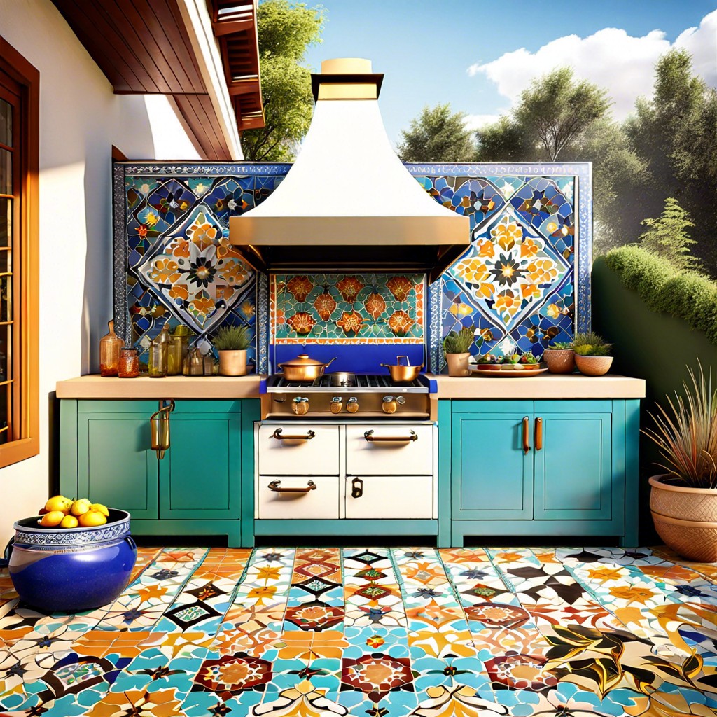 moroccan patterned tiles