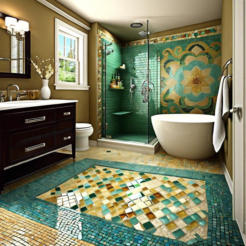 mosaic glass tiles