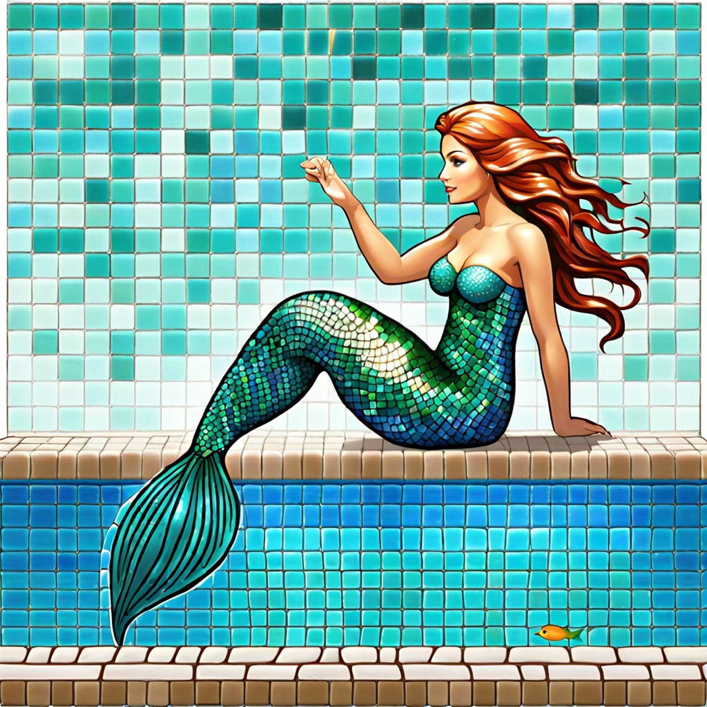 mosaic mermaid patterns