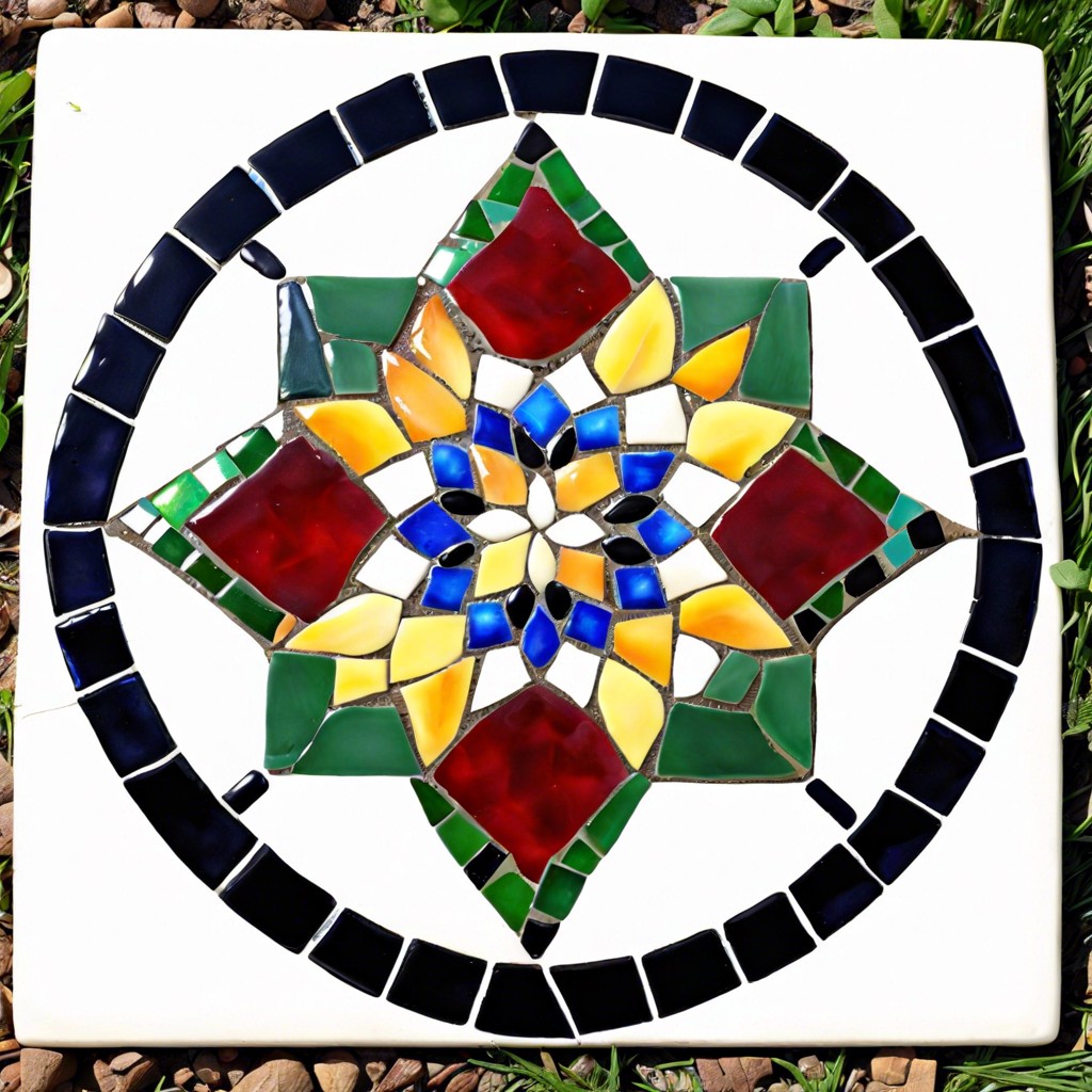 mosaic stepping stones