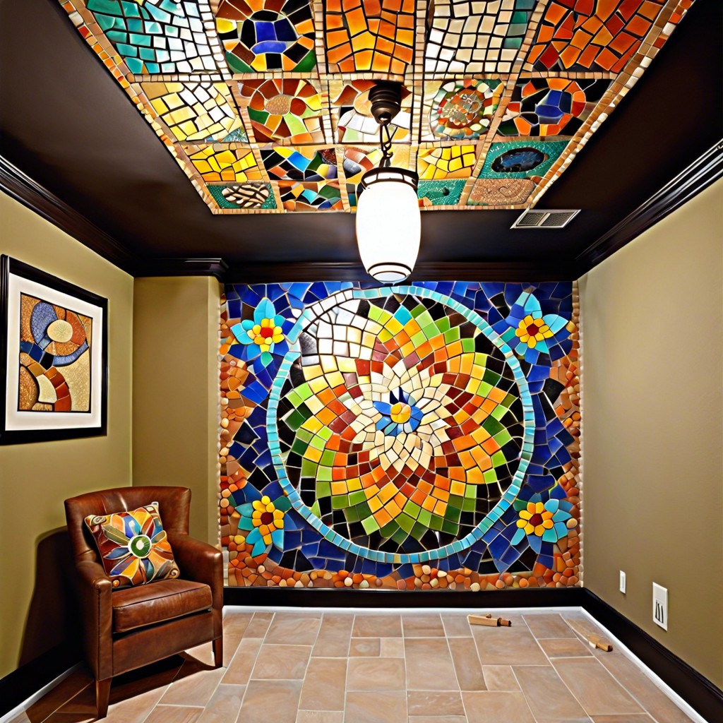 mosaic tile art pieces