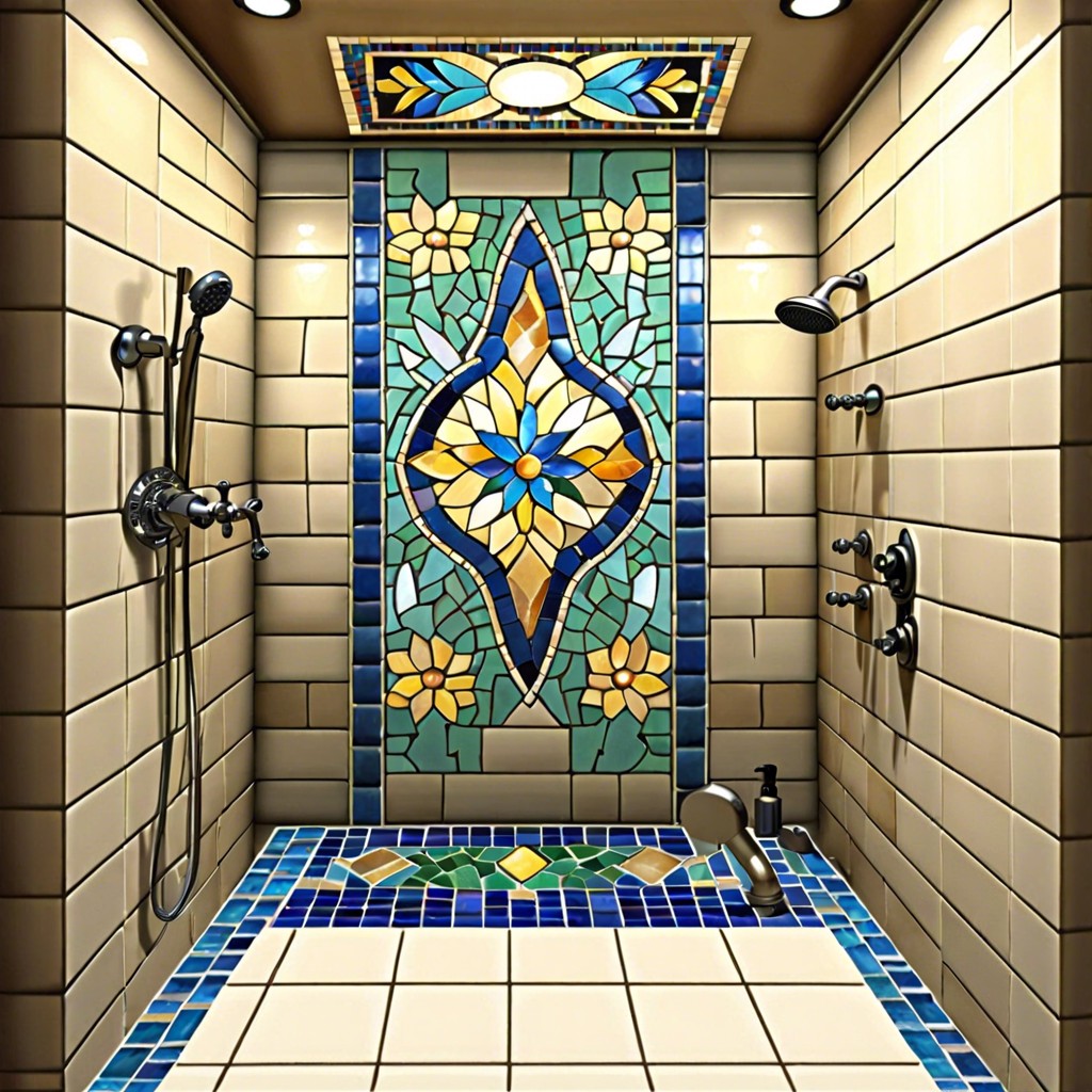 mosaic tile inlay