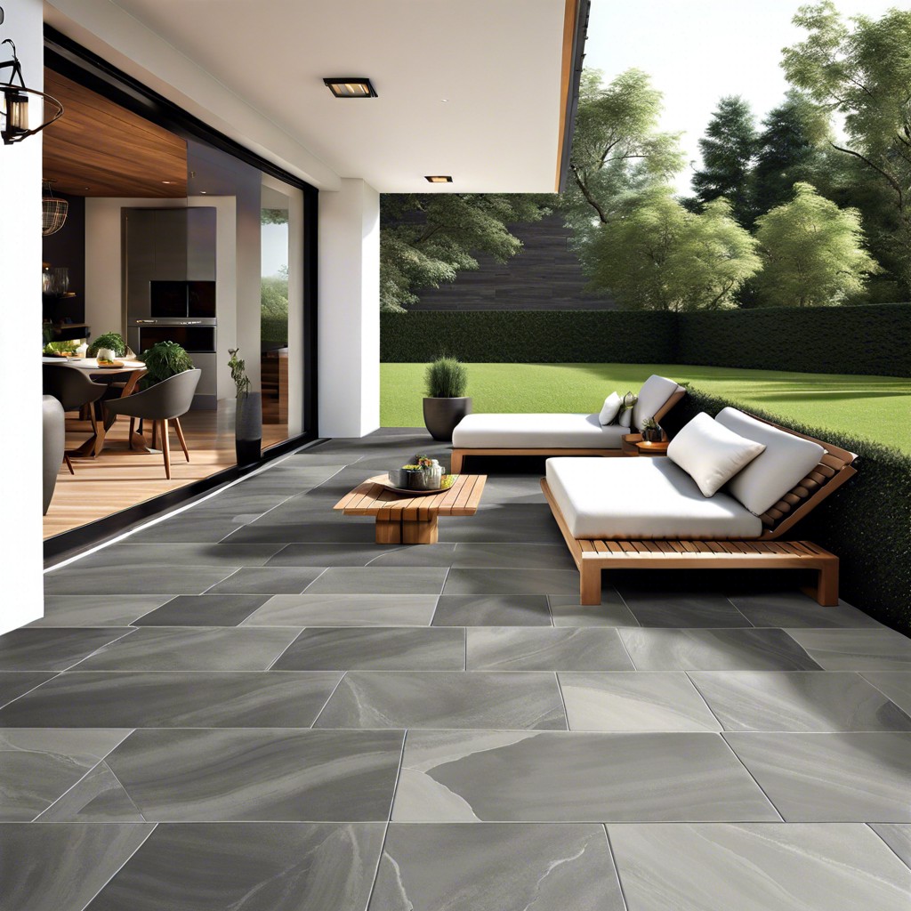 multi tonal slate grey effect