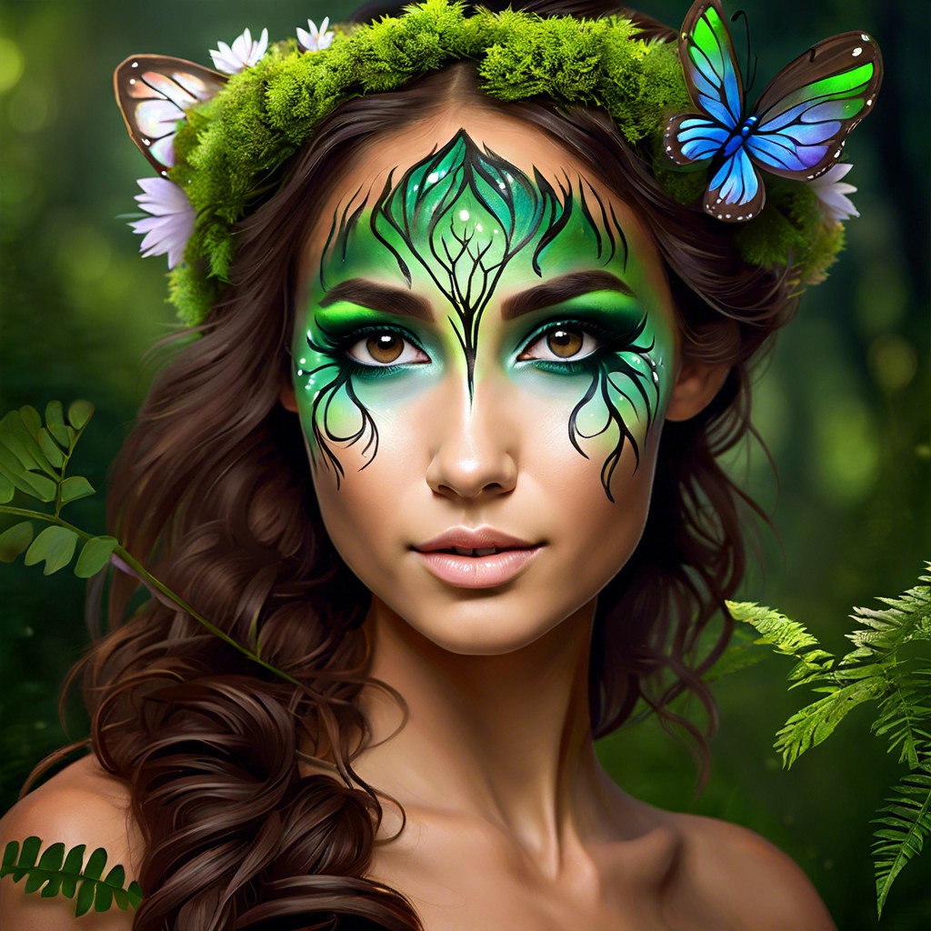 nature inspired forest nymph