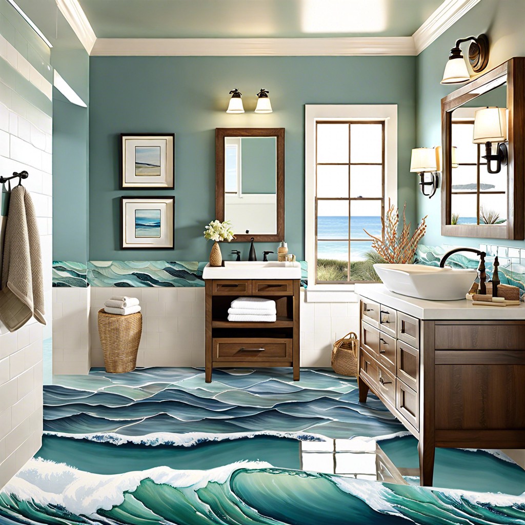 ocean wave tiles