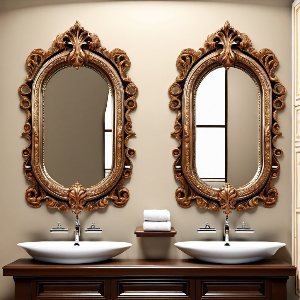 ornate mirror frames