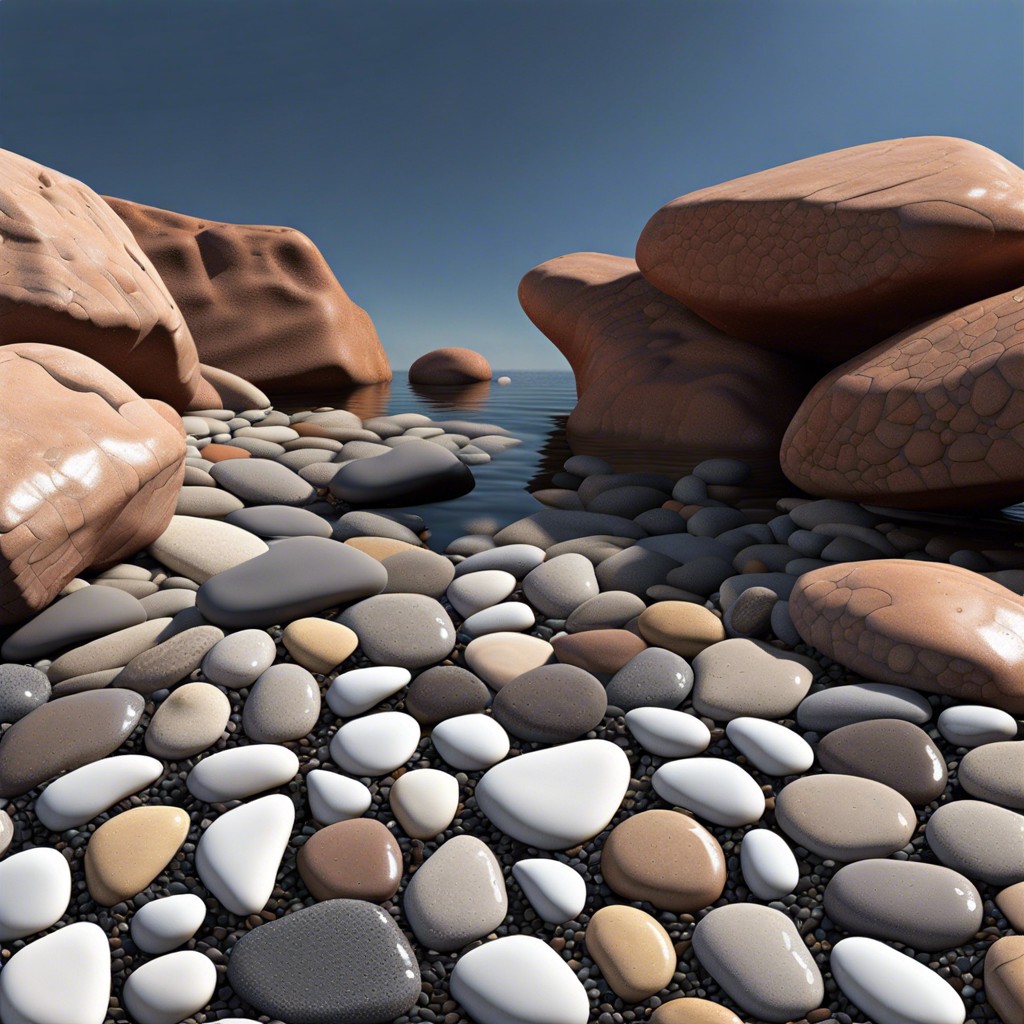 pebble inlay path