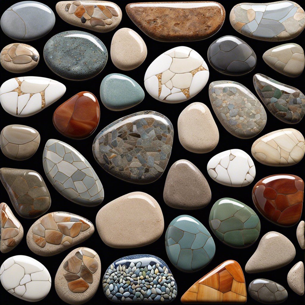 pebble inlay patterns