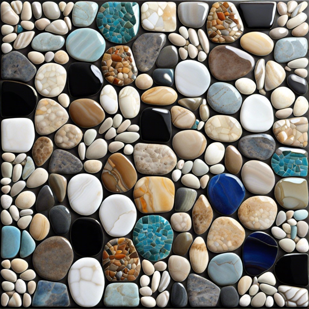 pebble mosaic design