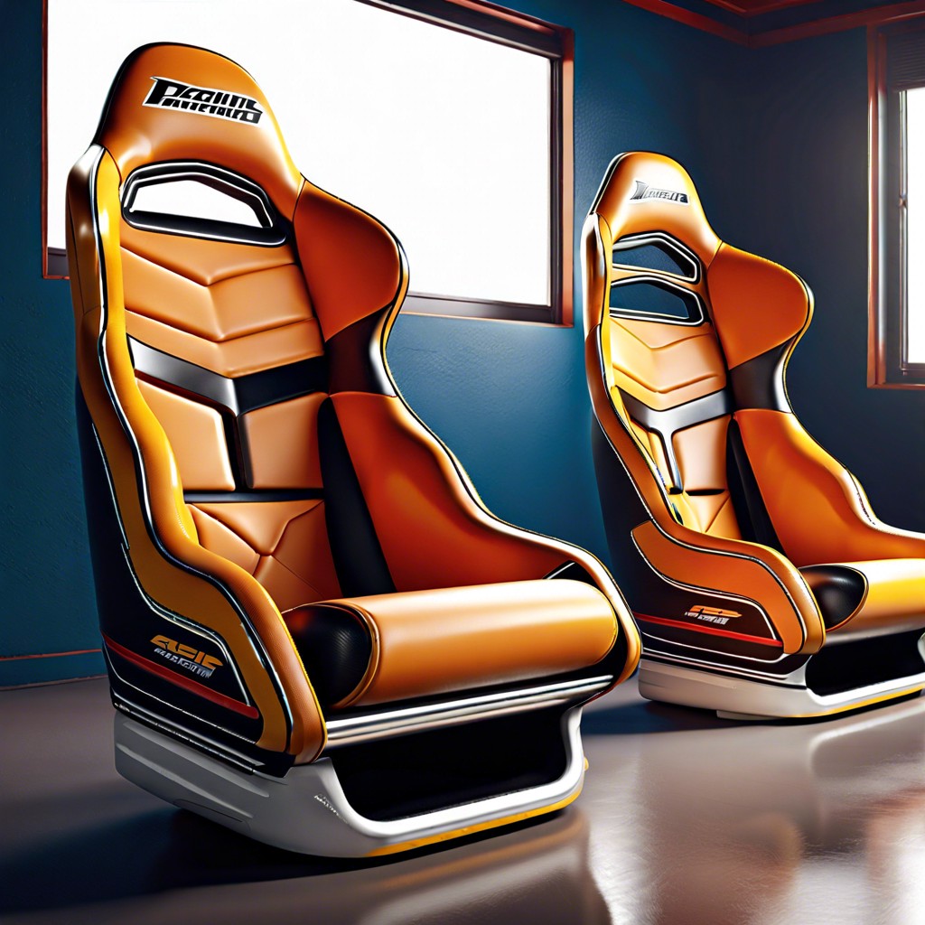 racing seat sofa car seat style for a sporty vibe