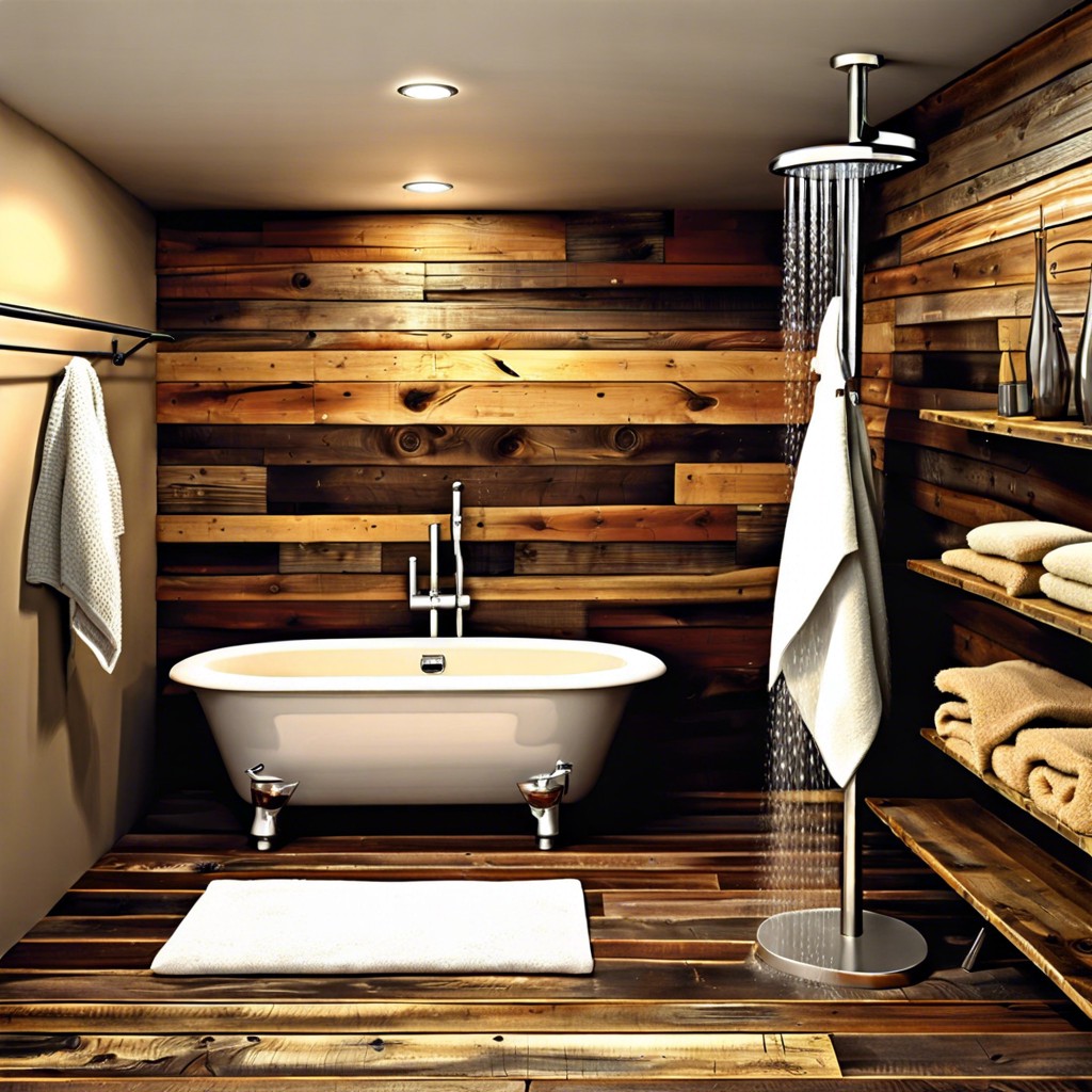 rustic reclaimed barn wood