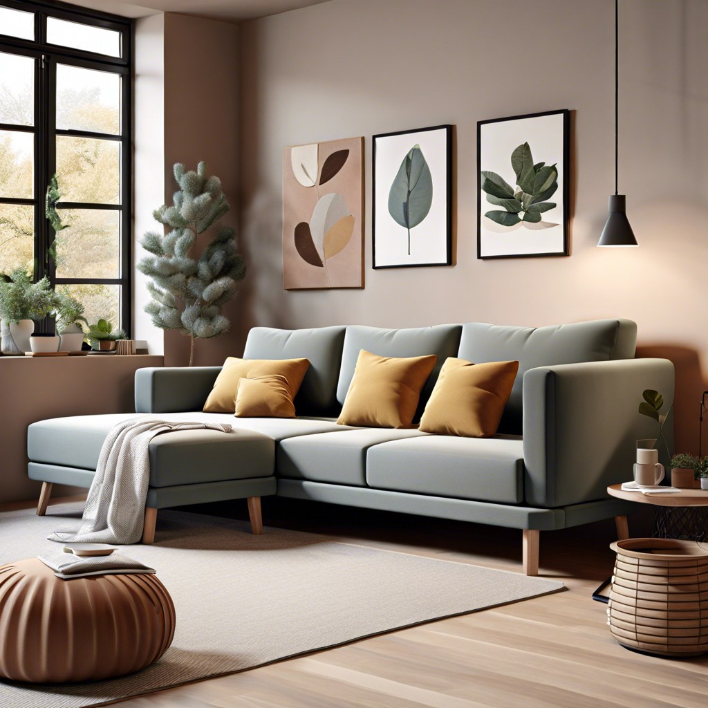 scandinavian modular sofa