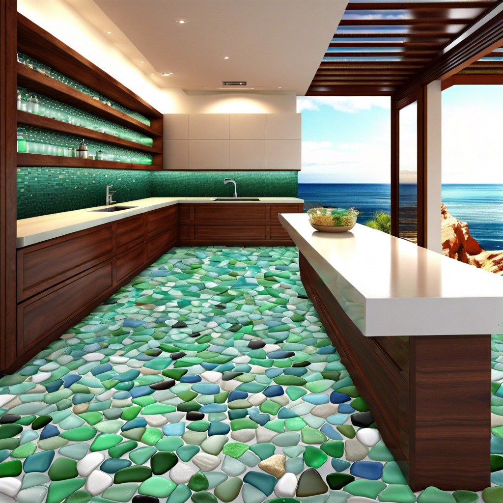 sea glass tiles