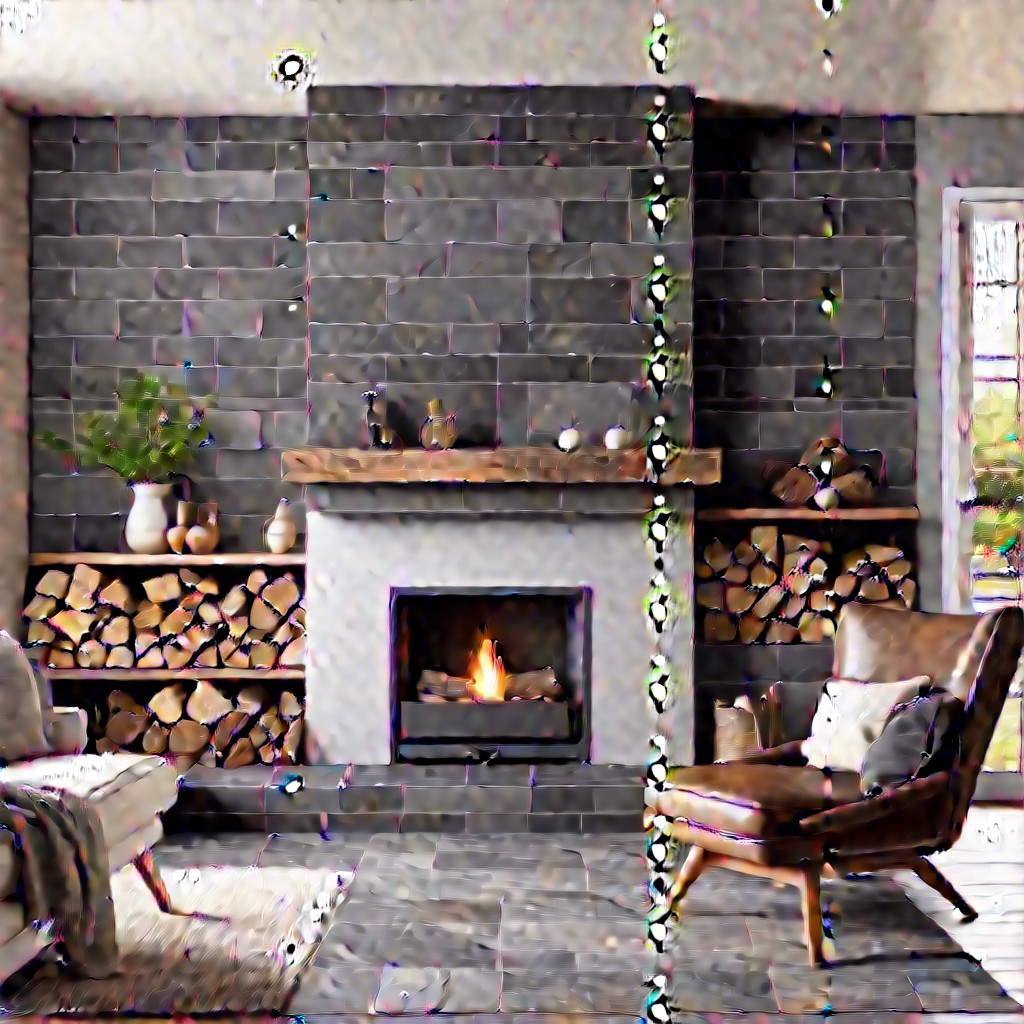 slate tiles in varying shades of gray