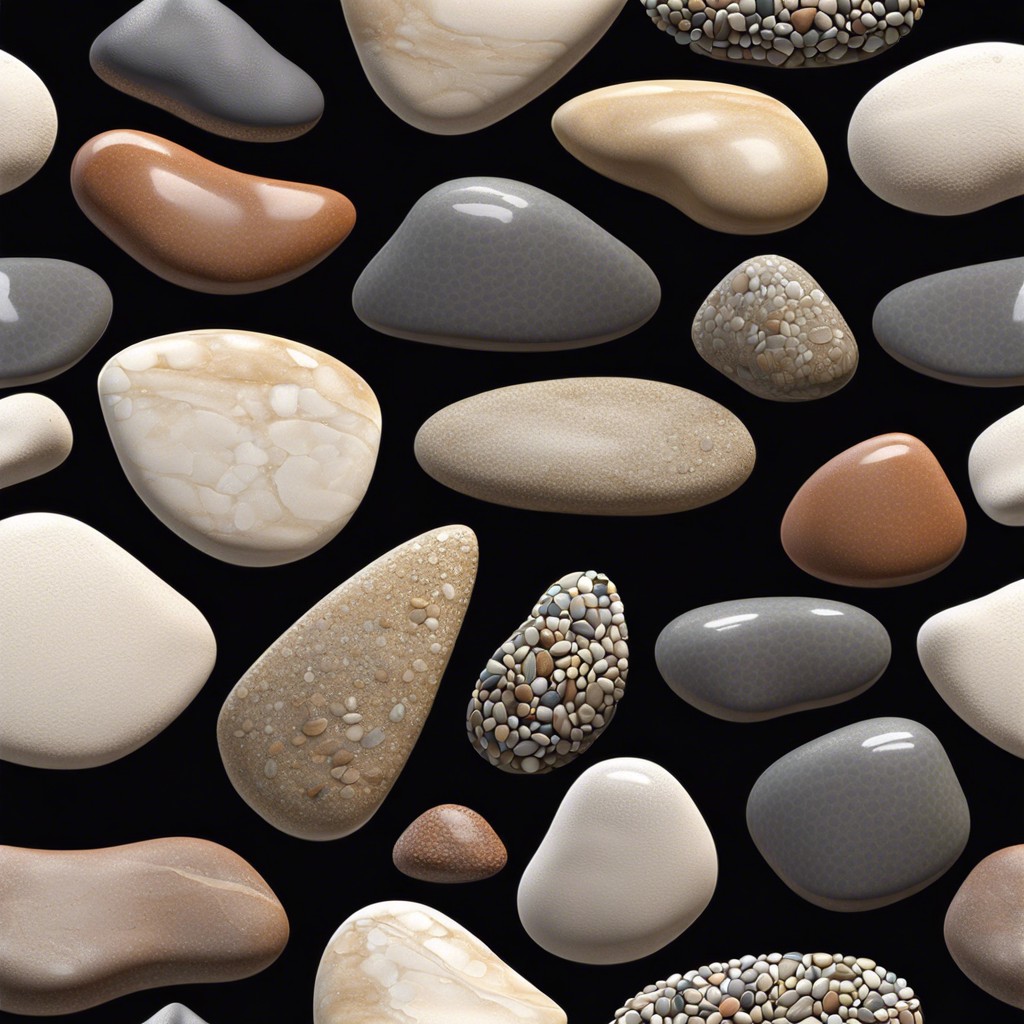 smooth pebble transition