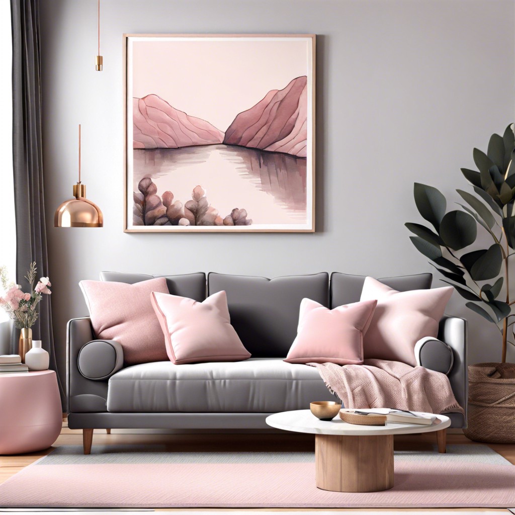 soft pink for a gentle romantic vibe