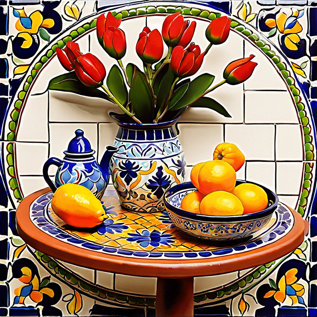 spanish talavera tiles