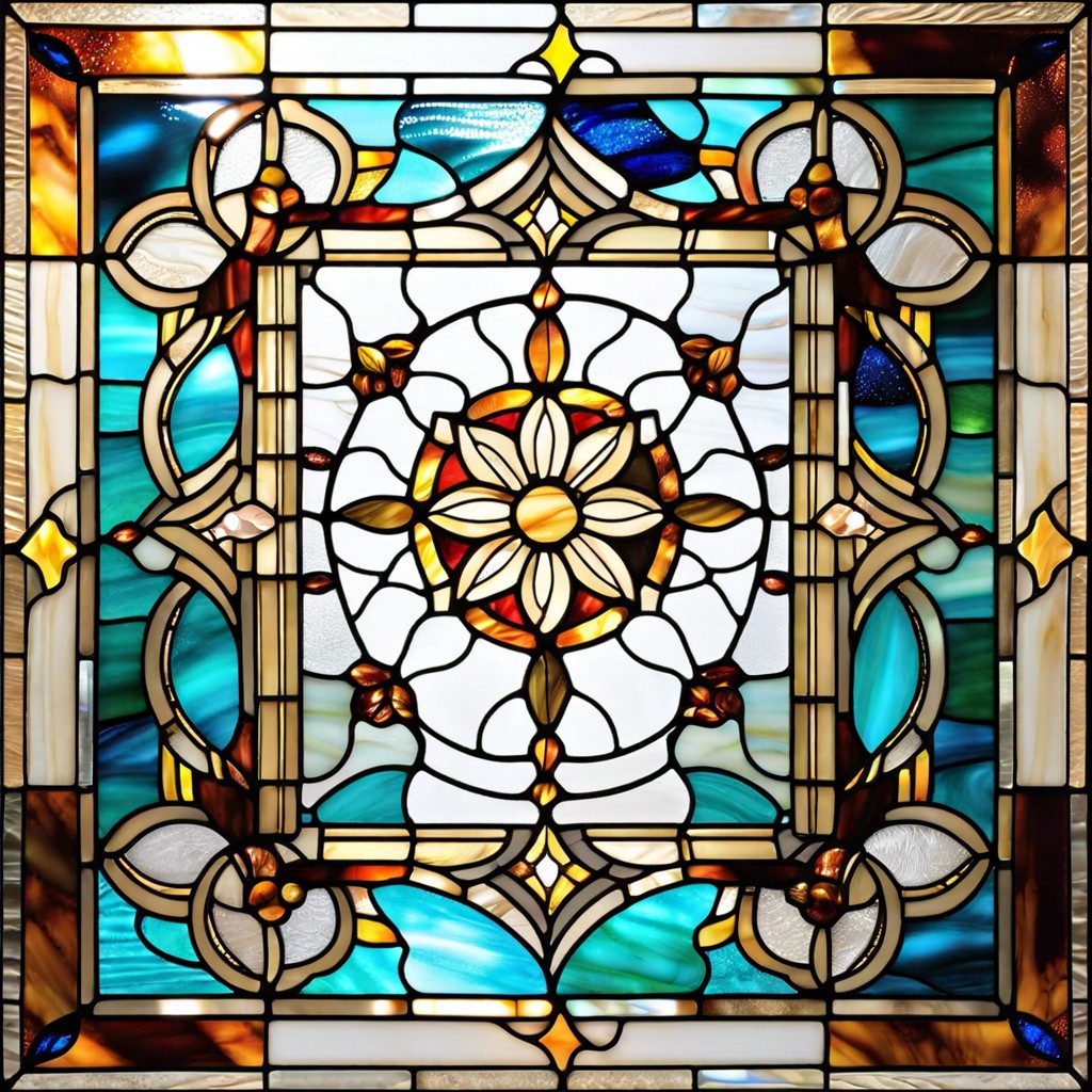 stained glass panels