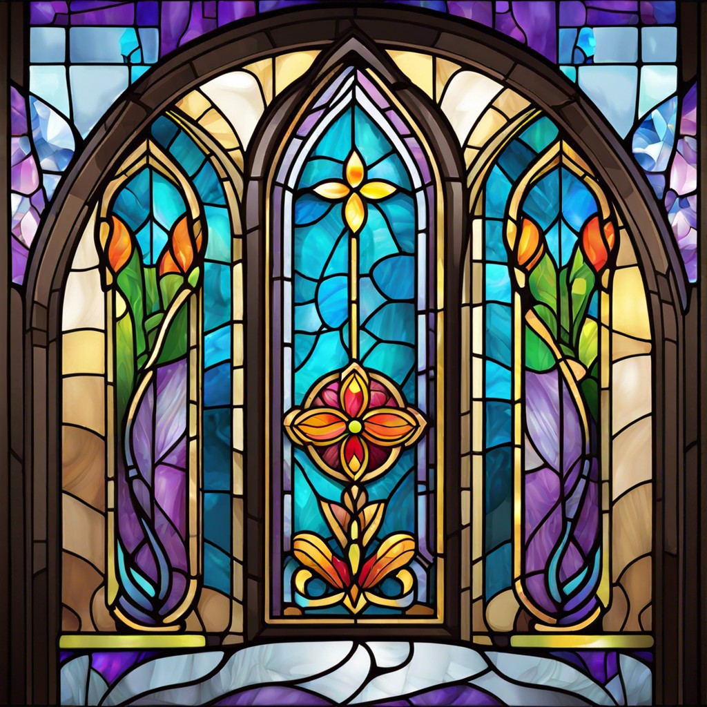 stained glass window design