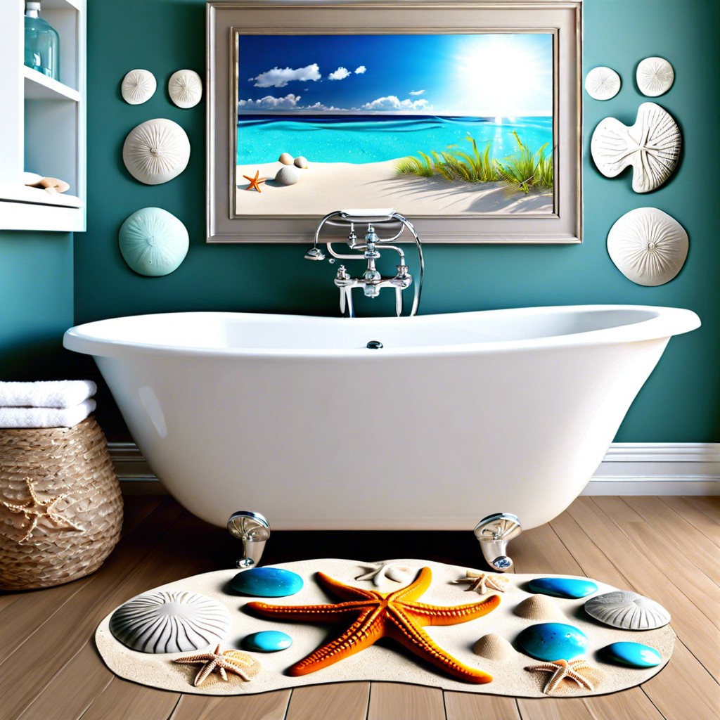 starfish and sand dollar decor