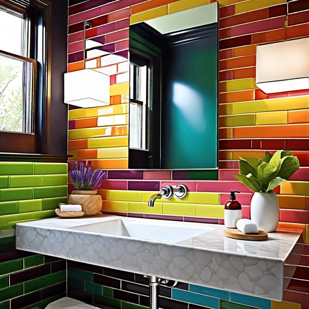 subway tile classic and clean in various colors