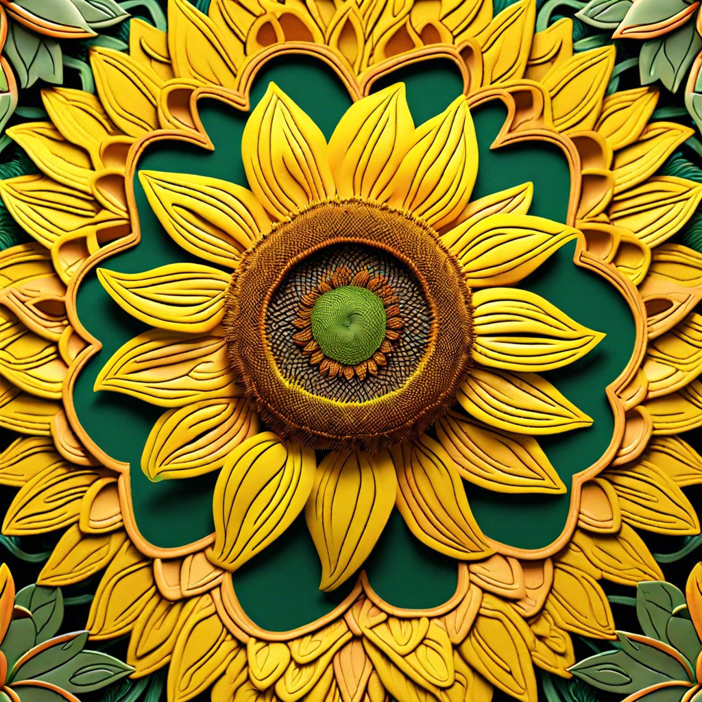 sunflower maze create a labyrinth made entirely of sunflower paths