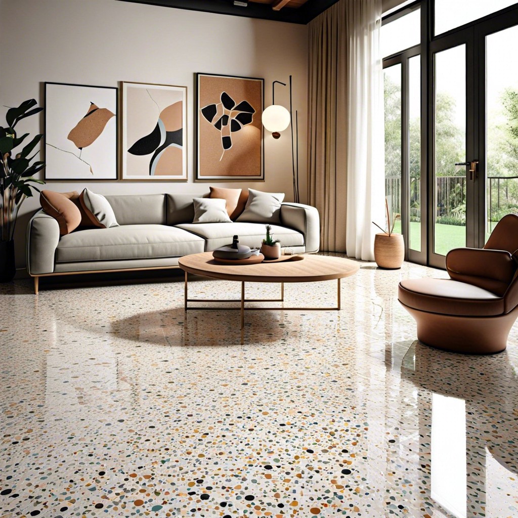 terrazzo style