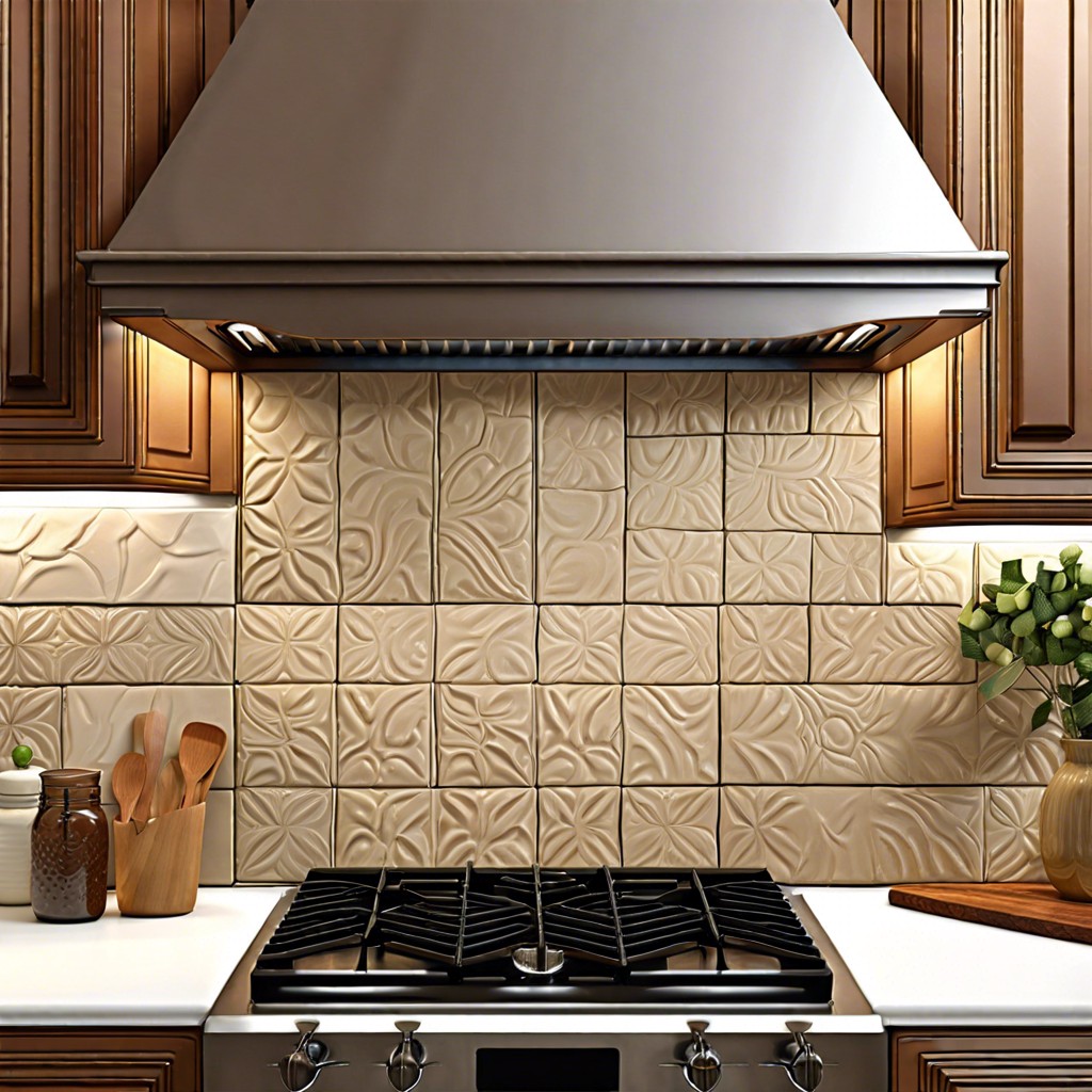 textured ceramic tiles