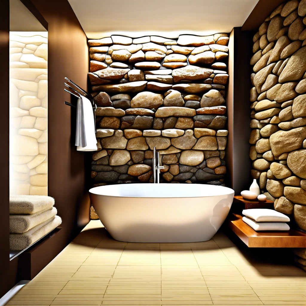 textured stone wall